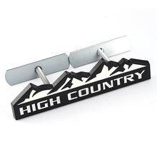 Load image into Gallery viewer, New style High Country Car Sticker Emblem Decal for Chevrolet Silverado Jeep Chevy Land Rover Wrangler Cherokee Front Hood Grill
