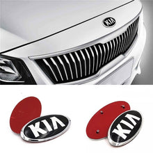 Load image into Gallery viewer, For KIA  K2 K3 KX3 K4 K5 Cerato Auto Grille Front Rear Trunk Tailgate Emblem ABS Alloy Chrome Sticker Exterior Modification
