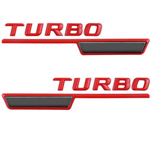 Load image into Gallery viewer, 2pcs Car Fender Sticker For TURBO AMG 4Matic W212 W117 W221 W220 W163 W205 W204 W202 W124 CLA Side Sticker
