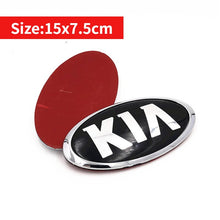 Load image into Gallery viewer, For KIA  K2 K3 KX3 K4 K5 Cerato Auto Grille Front Rear Trunk Tailgate Emblem ABS Alloy Chrome Sticker Exterior Modification
