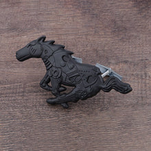Load image into Gallery viewer, Zinc Alloy Black Silver Horse Logo Emblem for Ford Mustang Focus Mondeo Fiesta Grill Trunk Sticker Badge Decoration Accessories
