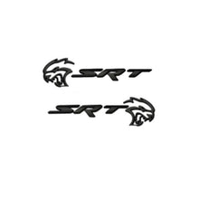 Load image into Gallery viewer, 2pcs dodge srt hellcat sticker Emblem
