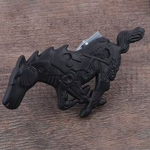Load image into Gallery viewer, Zinc Alloy Black Silver Horse Logo Emblem for Ford Mustang Focus Mondeo Fiesta Grill Trunk Sticker Badge Decoration Accessories
