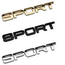 Load image into Gallery viewer, Metal Car Rear Trunk Sticker for Land Rover Range Rover Sport Evoque Velar Discovery 2 3 Defender L322 Auto Side Emblem
