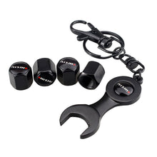 Load image into Gallery viewer, Car Wheel Tire Valve Caps with Nismo Logo for Nissan Qashqai Tiida Almera Altima Maxima Teana X-Trail Exterior Auto Accessories
