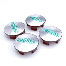 Load image into Gallery viewer, 58mm Jaguar Wheel Center Caps
