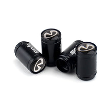Load image into Gallery viewer, Infiniti Logo Tire Valve Caps

