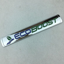 Load image into Gallery viewer, Metal ECOBOOST ECO BOOST Logo Emblem Badge Sticker for Ford Focus Fiesta Kuga Range Mendeo F150 Kuga Trunk Stickers
