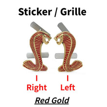 Load image into Gallery viewer, For Ford SHELBY Logo F150 Mondeo Mustang Focus 3 2 Fiesta MK7 Kuga Alloy Car Sticker Styling Auto Front Grille Emblem Decoration
