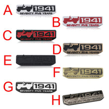 Load image into Gallery viewer, JEEP 1941 Sticker

