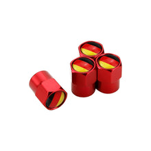 Load image into Gallery viewer, Car Tire Valve Caps with Germany Flag Logo Metal Alloy Wheel Caps for VW Volkswagen Volvo BMW Mercedes Benz Ford
