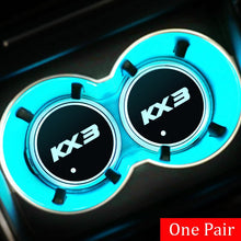 Load image into Gallery viewer, KIA Logo Led Cup Holder Mat Pad
