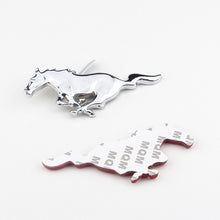 Load image into Gallery viewer, 15.5x6cm Metal Car Front Hood Grille Body Badge Horse Emblem Sticker Decal For Ford Focus Mondeo Mustang Shelby GT350
