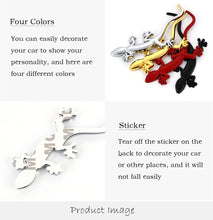 Load image into Gallery viewer, Metal Gecko Emblem Sticker for Audi
