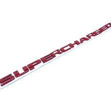 Load image into Gallery viewer, SPORT Car Sticker Metal SUPERCHARGED Auto Trunk Letters Badge Emblem Badges for JEEP Supercharged Sport
