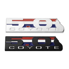 Load image into Gallery viewer, 3D Metal Car Accessories Sticker Decal Emblems for Ford Mondeo Kuga Ecosport 5.0 Coyote V8 Twin Turbo Logo Decoration Styling
