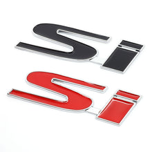 Load image into Gallery viewer, Car Sticker SI Logo Auto Emblem Badge 3D Metal Trunk Decals for Honda Civic Si Accord Jazz Crv Hrv City Odyssey Fit Accessories
