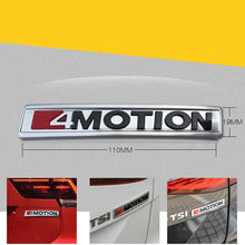 Load image into Gallery viewer, Metal 4 Motion Sticker Emblem Grille VW Volkswagen
