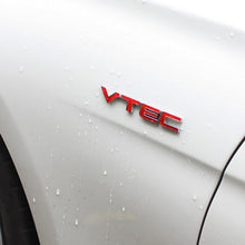 Load image into Gallery viewer, Car Styling for Honda VTEC Emblem Civic Odyssey CRV Crosstour City Jade H-RV CRZ Jazz Metal Auto Rear Side Sticker Decoration
