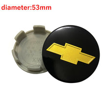 Load image into Gallery viewer, 4pcs 53/58/59/64/83mm Chevrolet Logo Wheel Center Caps
