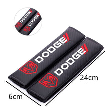 Load image into Gallery viewer, 2pcs Dodge SRT Hellcat Seat Belt Shoulder Pads

