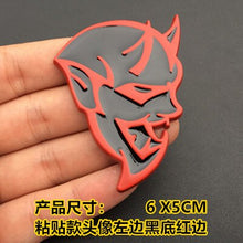 Load image into Gallery viewer, dodge hellcat demon sticker
