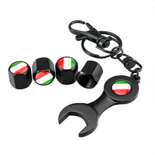 Load image into Gallery viewer, Auto Tyre Decoration for Toyota Mitsubishi Jaguar Land Rover Subaru Skoda Lexus JEEP Wheel Tire Valve Caps Rim Sticker Flag
