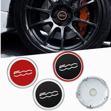 Load image into Gallery viewer, 4pcs 60mm Abarth FIAT 500 Wheel Center Hub Cap
