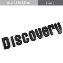 Load image into Gallery viewer, Car Exterior Decoration For Land Rover Discovery 2 3 4 5 Metal Discovery Logo Emblem Automobile Trunk Badge Sticker Accessories
