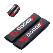 Load image into Gallery viewer, 2pcs Dodge SRT Hellcat Seat Belt Shoulder Pads
