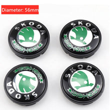Load image into Gallery viewer, 4pcs Skoda Logo Wheel Centre Caps
