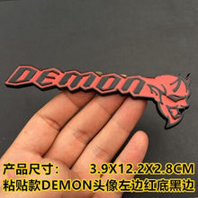 Load image into Gallery viewer, dodge hellcat demon sticker
