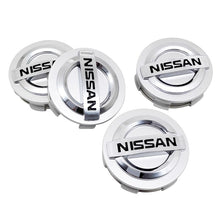 Load image into Gallery viewer, 4pcs Nissan Logo 54/58/60MM Wheel Center Caps
