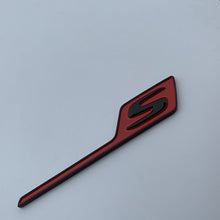 Load image into Gallery viewer, Abs Auto Rear Emblem Sticker Car Styling for Mercedes Benz AMG GTR GTS C63S E63S GLC63S GLE63S Long R S Letter Badge Decal
