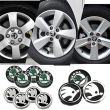 Load image into Gallery viewer, 4pcs Skoda Logo Wheel Centre Caps
