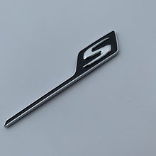 Load image into Gallery viewer, Abs Auto Rear Emblem Sticker Car Styling for Mercedes Benz AMG GTR GTS C63S E63S GLC63S GLE63S Long R S Letter Badge Decal
