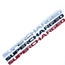 Load image into Gallery viewer, SPORT Car Sticker Metal SUPERCHARGED Auto Trunk Letters Badge Emblem Badges for JEEP Supercharged Sport
