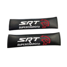 Load image into Gallery viewer, 2pcs Dodge SRT Hellcat Seat Belt Shoulder Pads
