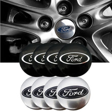 Load image into Gallery viewer, 4pcs 56.5mm Ford Logo Wheel Center Sticker for Ford
