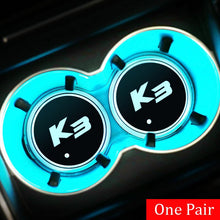 Load image into Gallery viewer, KIA Logo Led Cup Holder Mat Pad
