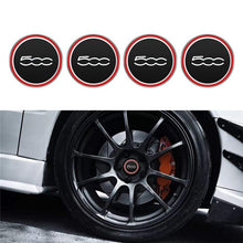 Load image into Gallery viewer, 4pcs 60mm Abarth FIAT 500 Wheel Center Hub Cap
