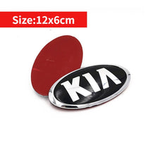 Load image into Gallery viewer, For KIA  K2 K3 KX3 K4 K5 Cerato Auto Grille Front Rear Trunk Tailgate Emblem ABS Alloy Chrome Sticker Exterior Modification
