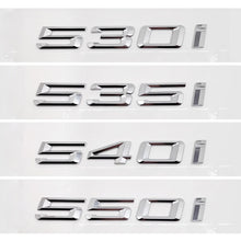 Load image into Gallery viewer, BMW 530i 535i 540i 640i 645i 650i Letter Rear Tail Emblem Sticker
