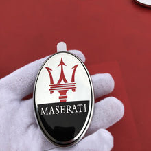 Load image into Gallery viewer, Maserati Logo Front Hood Emblem Sticker
