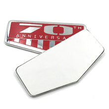 Load image into Gallery viewer, 70th Car Stickers Metal Emblem Badge Decal for Jeep Wrangler Cherokee Compass Patriot 70th Anniversary Emblem Stickers
