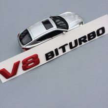 Load image into Gallery viewer, For Mercedes Benz AMG E63 C63 CLS63 GLE63 S63 G63 GL63 S63L SL63 GLS63 GLC63 V8 V12 BITURBO Fender Emblems Badges Emblem Sticker
