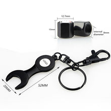 Load image into Gallery viewer, 4pcs Mercedes Tire Valve Caps + Keychain

