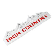 Load image into Gallery viewer, New style High Country Car Sticker Emblem Decal for Chevrolet Silverado Jeep Chevy Land Rover Wrangler Cherokee Front Hood Grill
