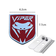 Load image into Gallery viewer, Dodge Viper Logo Front and Rear Sticker
