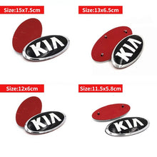 Load image into Gallery viewer, For KIA  K2 K3 KX3 K4 K5 Cerato Auto Grille Front Rear Trunk Tailgate Emblem ABS Alloy Chrome Sticker Exterior Modification
